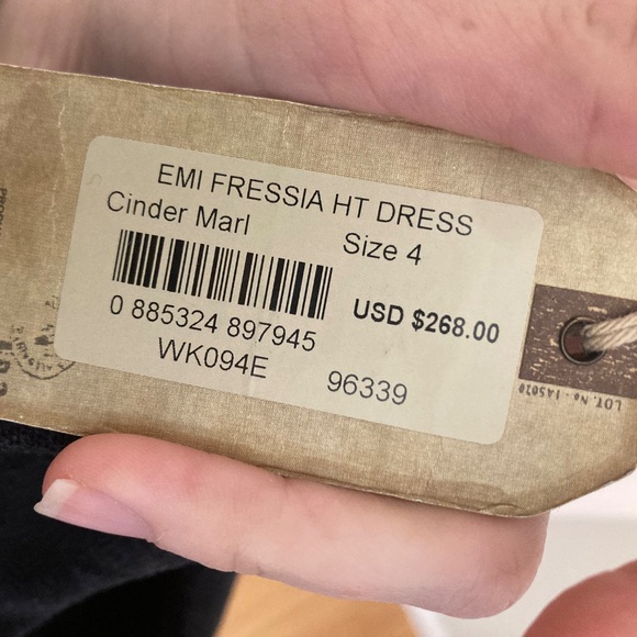 All Saints Emi Fressia HT Dress Silk US 4 - Picture 6 of 7